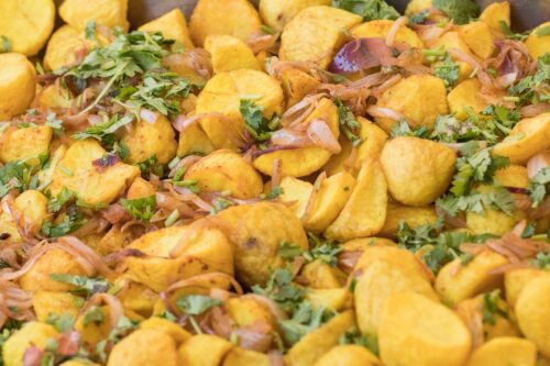 Middle Eastern Roasted Potatoes - Middle Eastern Recipes