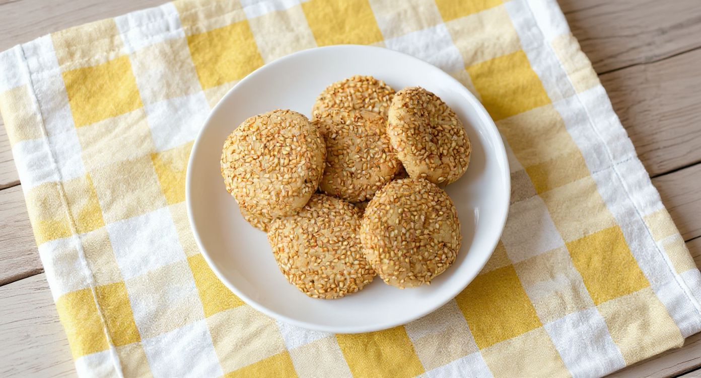 Sesame and Tahini Cookies: Easy Vegan and Gluten-Free Recipe - Middle ...